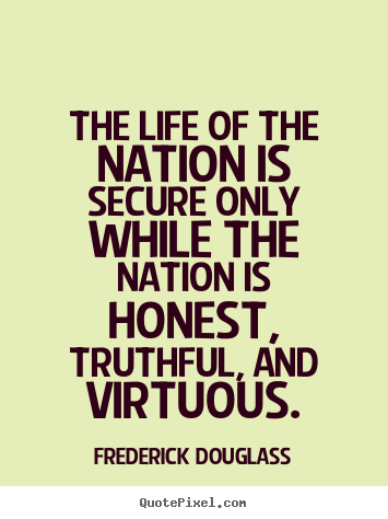 Quotes about life - The life of the nation is secure only while the..