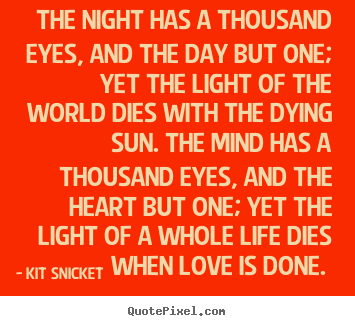 the night has a thousand eyes poem