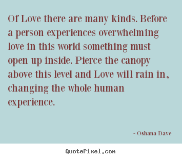 How to make photo quotes about love - Of love there are many kinds. before a person..