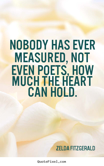 Design picture quotes about love - Nobody has ever measured, not even poets, how much..