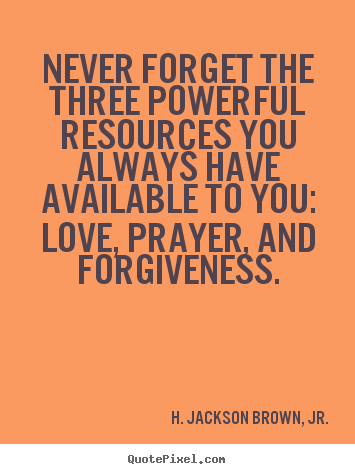 Sayings about love - Never forget the three powerful resources you always..
