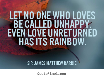 Create custom photo quotes about love - Let no one who loves be called unhappy. even love..