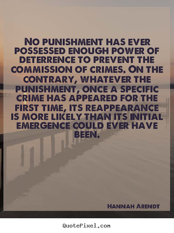 Create graphic poster quotes about motivational - No punishment has ever possessed enough power..