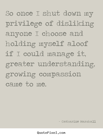 Quote about success - So once i shut down my privilege of disliking anyone..
