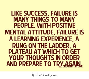Make personalized picture quotes about success - Like success, failure is many things to many people...