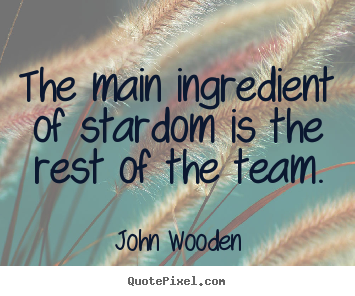 Design picture quotes about success - The main ingredient of stardom is the rest of..