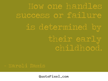 Customize poster quotes about success - How one handles success or failure is determined..
