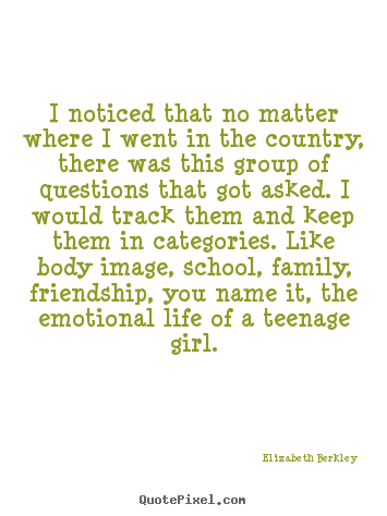 Friendship quotes - I noticed that no matter where i went in the country,..