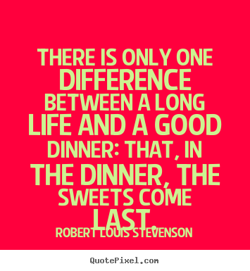 Life quotes - There is only one difference between a long life and a good..