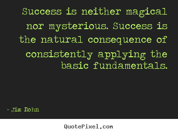 Design picture quotes about success - Success is neither magical nor mysterious...